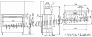 Каминная топка Kobok Horizont O 1xVD 110.57 SO