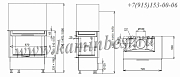 Каминная топка Kobok Corner VD 67.45.51 L SM