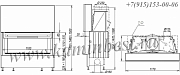 Каминная топка Kobok Horizont VD110.51 SO