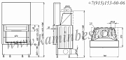 Каминная топка Kobok Horizont VD 67.51 SO